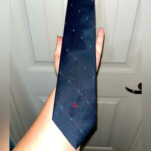 Christian Dior Vintage Tie, Navy